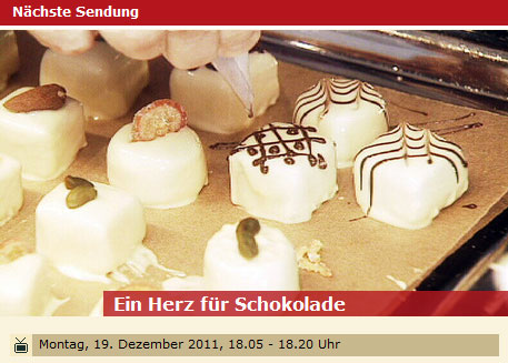 WDR hier & heute zu Gast bei der Confiserie Coppeneur