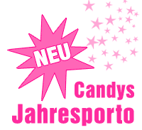 Candys Jahresporto. Null Versandkosten. Plus schneller Service. Candys Jahresporto. Ein ganzes Jahr lang keine Versandkosten zahlen und zusätzlich schnellen Service genießen