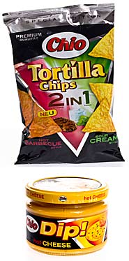 Chio Tortilla Chips und Dip! online günstig bei Candy And More bestellen