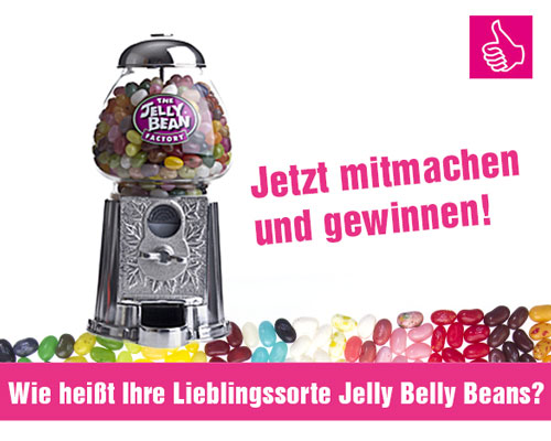 Gewinnspiel: Wie heißt Ihre Lieblingssorte Jelly Belly Beans?