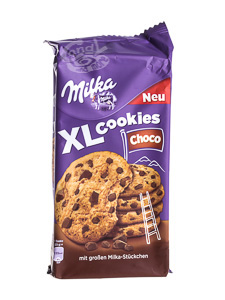 Milka XL Cookies Choco und anderes Gebäck von Milka bei Candy And More kaufen