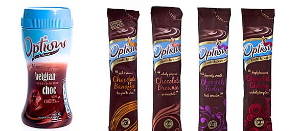 Heiße Schokolade von Options aus England
