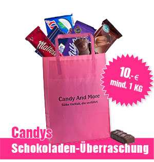 Candys Schokoladen-Überraschung. Mindestens 1 KG Schokolade bunt gemischt nur 10 EUR