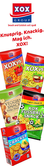 XOX Knabbervielfalt mit 20% Rabatt bei Candy And More bestellen
