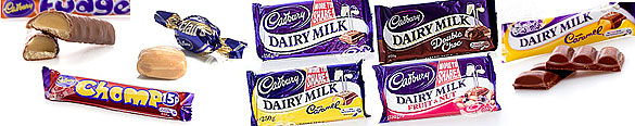 Cadbury Süßigkeiten und Cadbury Schokolade online bestellen