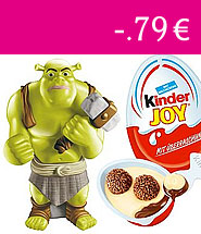 Kinder Joy mit Figuren aus Shrek 4 online günstig bestellen bei Candy And More