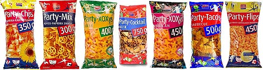 XOX Party-Snacks online günstig bestellen