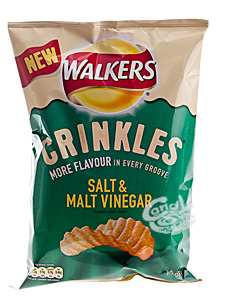 Walkers Crinkles Salt & Malt Vinegar