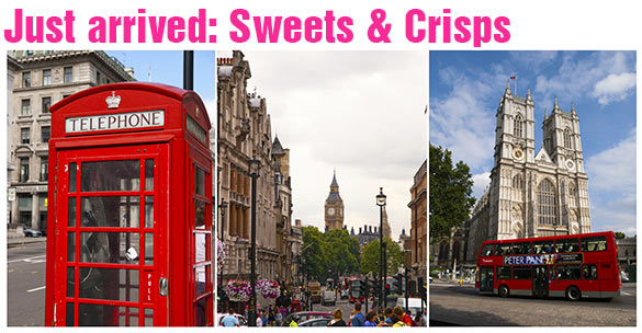 Just arrived: Sweets & Crisps from England