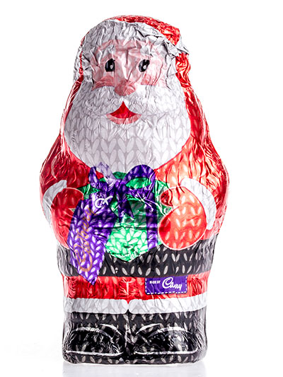 Cadbury Weihnachtsmann Santa Claus