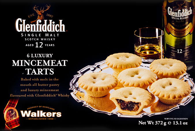 Walkers Glenfiddich Mincemeat Tarts: Fingerfood für Fest