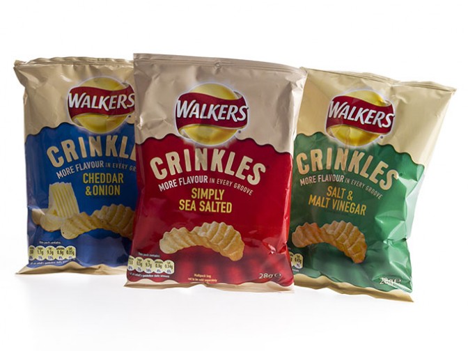 Walkers Chips Crinkles