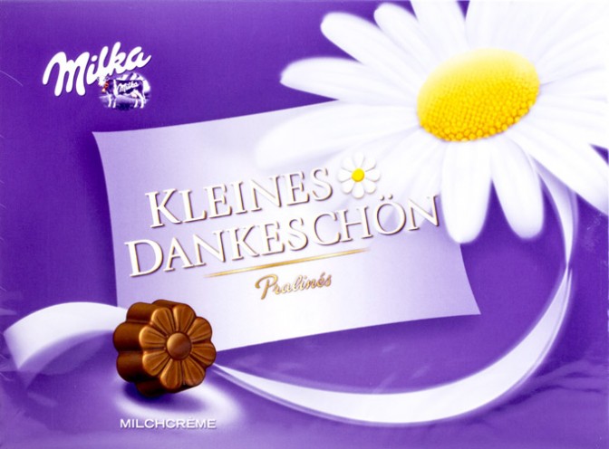 Milka Kleines Dankeschön-Pralinen