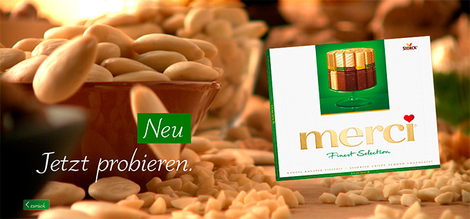 merci Finest Selection Mandel-Knusper-Vielfalt, neu in Candys Regal