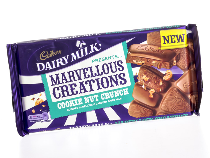 Cadbury Marvellous Creations Cookie Nut Crunch