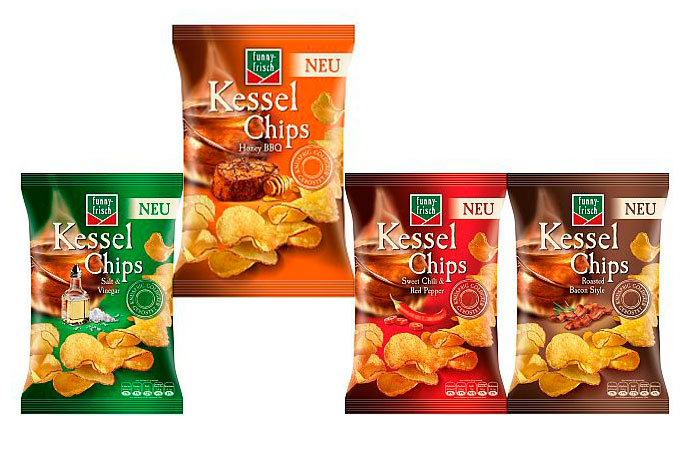 Kessel-Chips Honey BBQ sind die Neuen im Kesselchips-Team von funny-frisch. image