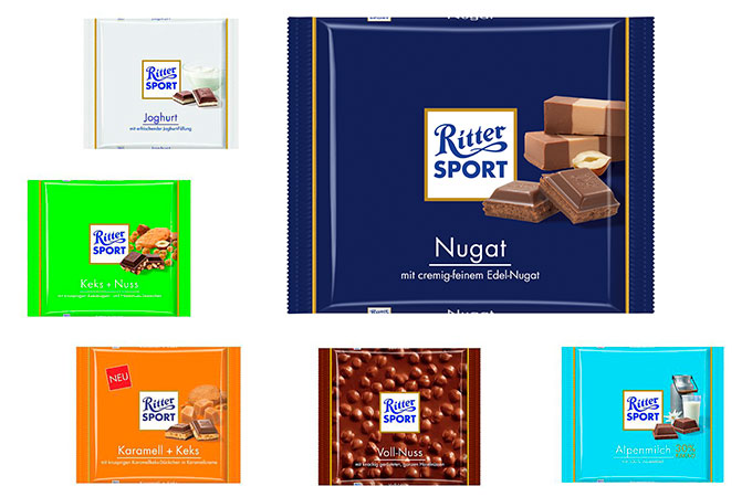 Candys Top-Ten sind gekürt: Leibniz PickUp! und Ritter Sport Maxi.