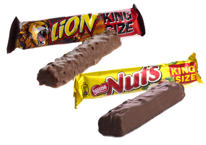Lion Kingsize und Nuts Kingsize