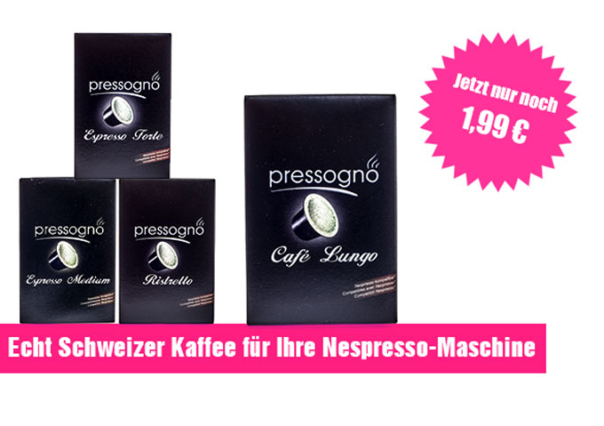 Echt Schweizer Kaffeegenuss für die Nespresso-Maschine, jetzt noch günstiger. image
