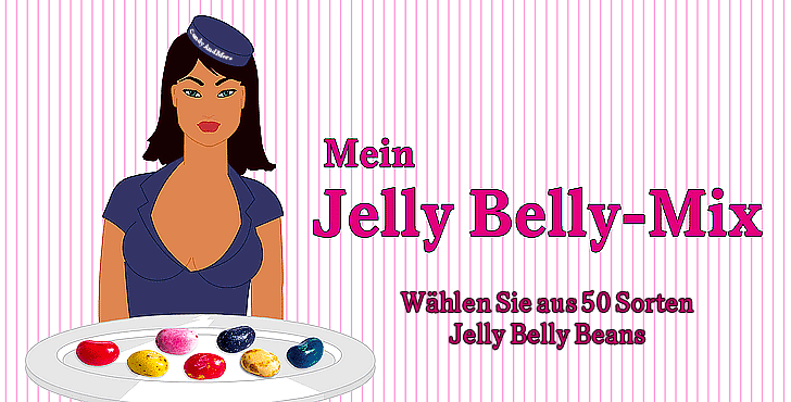 Süßes nach Farbe, Geschmack oder Laune gemixt: Mein Jelly Belly-Mix.