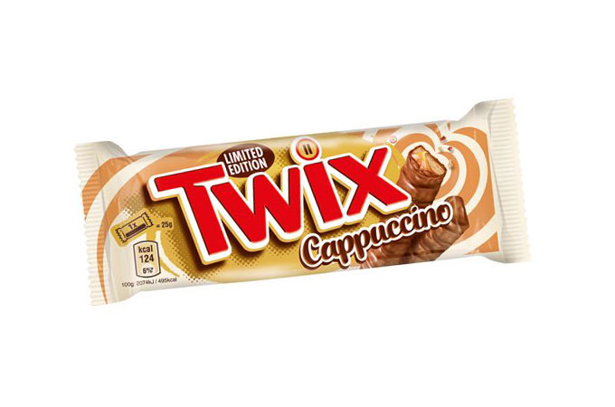 Twix Cappuccino Limited Edition
