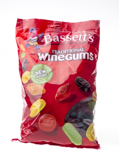 Bassett’s Winegums, the big, big taste of GB