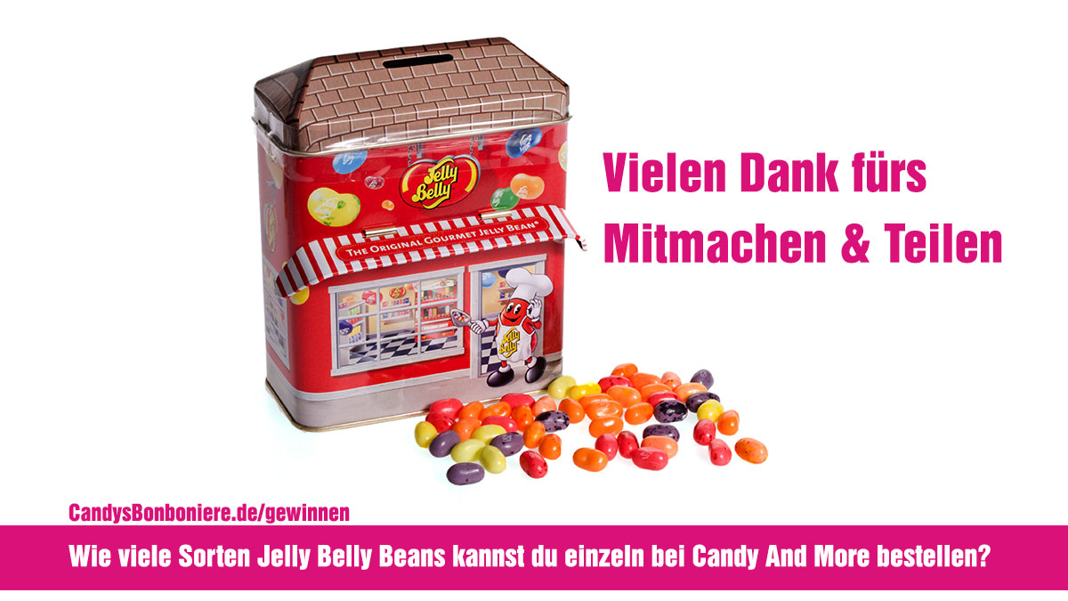 Jelly Belly-Gewinnspiel - Dankeschön