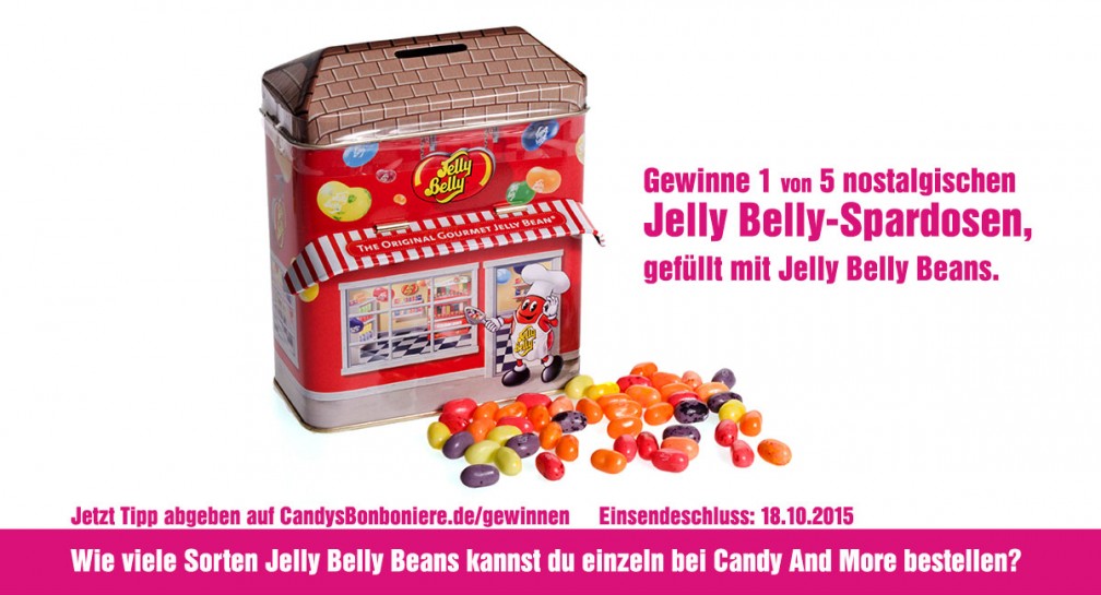 Gewinne nostalgische Jelly Belly-Spardose image