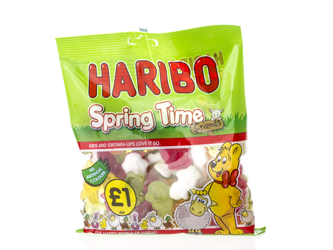 Britisches HARIBO Spring Time Friends versüßt den Frühling