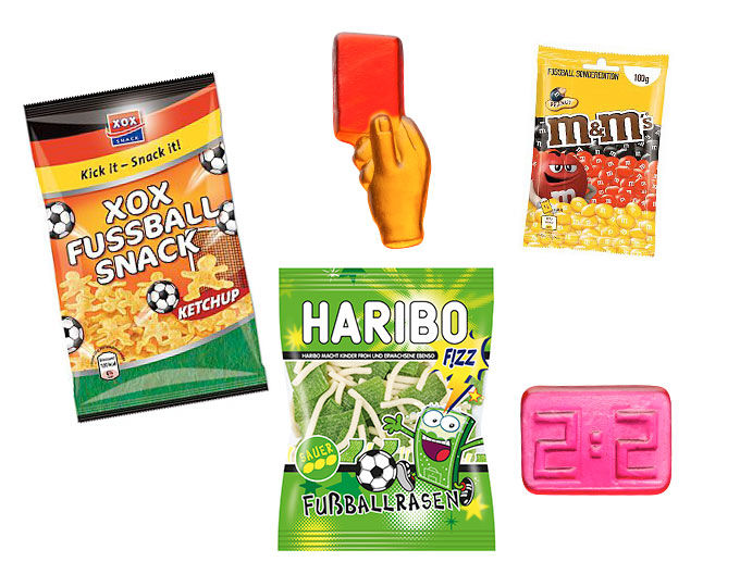 Snacks und Süßes zur Fußball-EM 2016