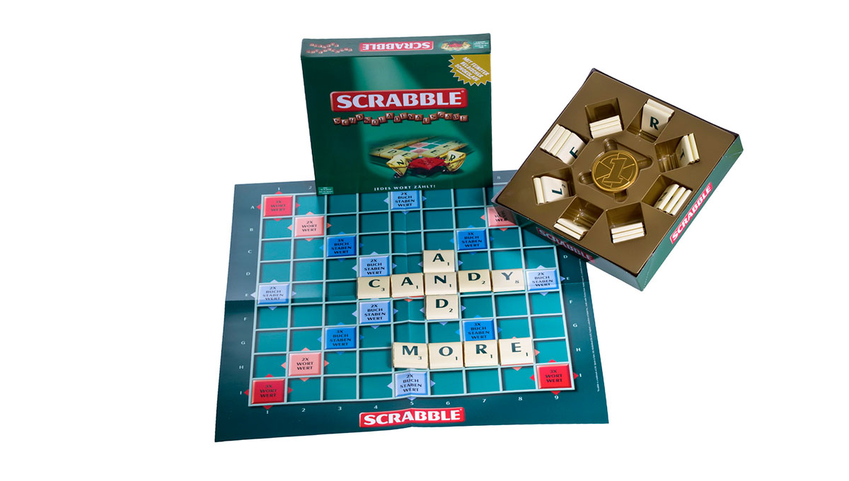 Schokoladenspiel Scrabble