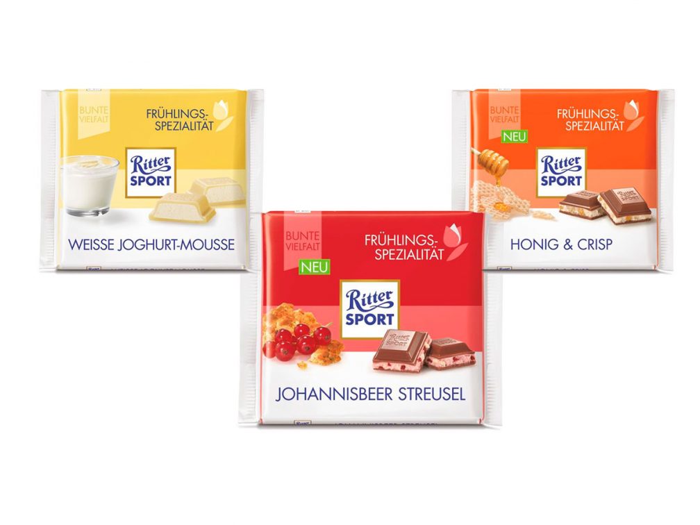 Ritter Sport Frühlingsspezialitäten 2017