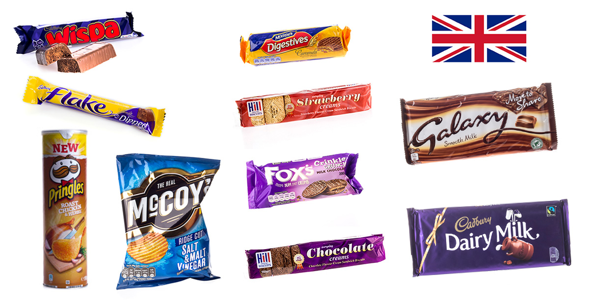 Willkommen zur britischen Woche bei Candy And More