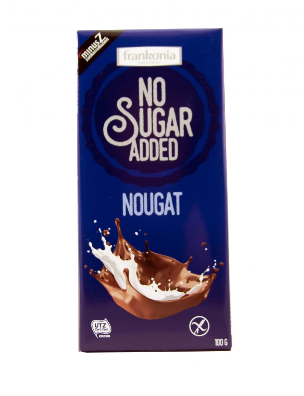 Nougat Schokolade , Nougat ohne Zucker 