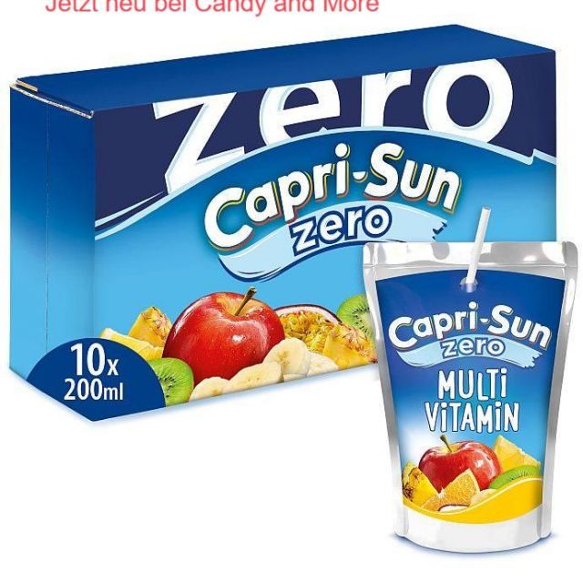🌟 Sei bereit für die ultimative Erfrischung! 🌈 Hol dir jetzt die neue Capri Sun Multivitamin Zero - das perfekte Getränk für unterwegs! Mit 0 Zucker, aber mit vollem Fruchtgeschmack! 🍊🍓🍏 Jetzt in praktischen 10er Packs erhältlich! 🌞

#CapriSun #ZeroSugar #Erfrischungpur #ohnezucker #zuckerfrei #diabetes #neuimshop #lecker #trinken #diabetes #diabetiker